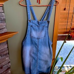 Denim Overall Dress